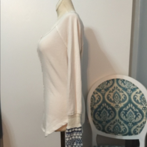 Free People ski lodge cuff thermal top Ivory - Picture 4 of 4